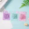 Macaron color 50MM large paperclip card, binding, storage, paperclip, convenient office stationery, paper clip Application Scenario